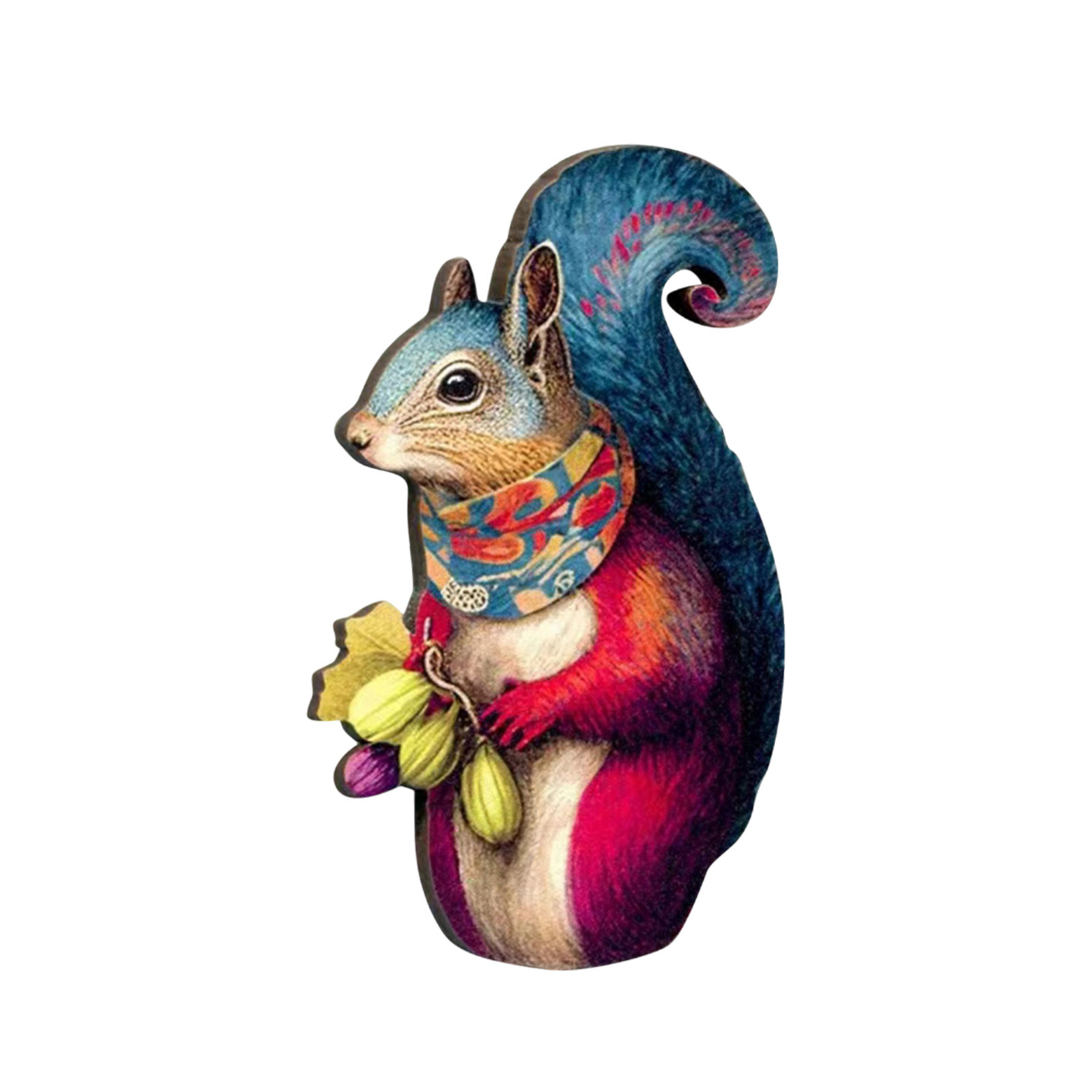 thumbnail image 2 of Lindo y de Moda Broche de Animales Broche de Madera Retro Broche de Madera Broche de Animales Chica Femenina, 2 of 2